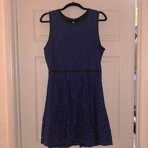 Blue Lace Dress